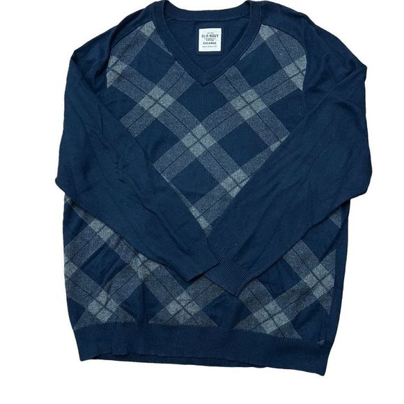 Old Navy Liz Claiborne Lot of 3 Argyle Sweaters - Picture 4 of 8